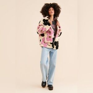 Damson Madder Flower Fleece Jacket UK 6 / US 2